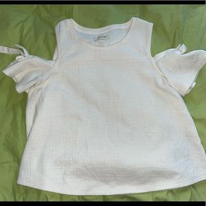 madewell | fancy white tank top